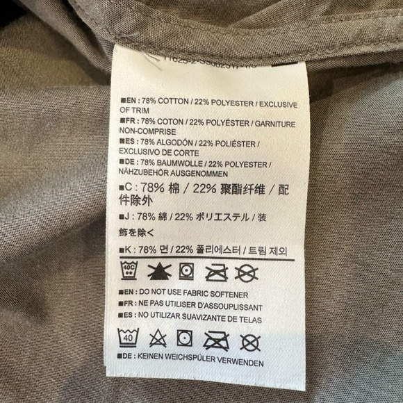 Arc'teryx size L light grey or taupe long sleeve shirt - Picture 6 of 7